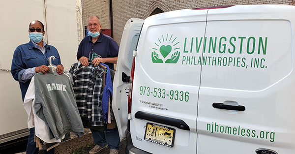 Generous Donation of Food and Clothing from Livingston Philanthropy